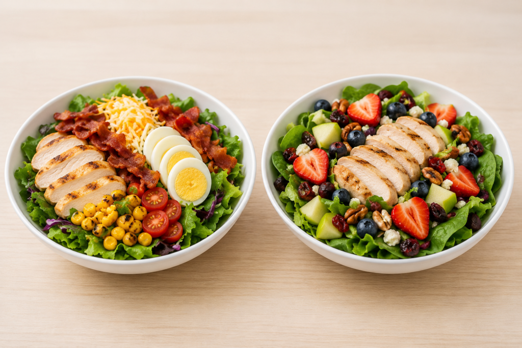 Chick-fil-A Cobb Salad vs Market Salad
